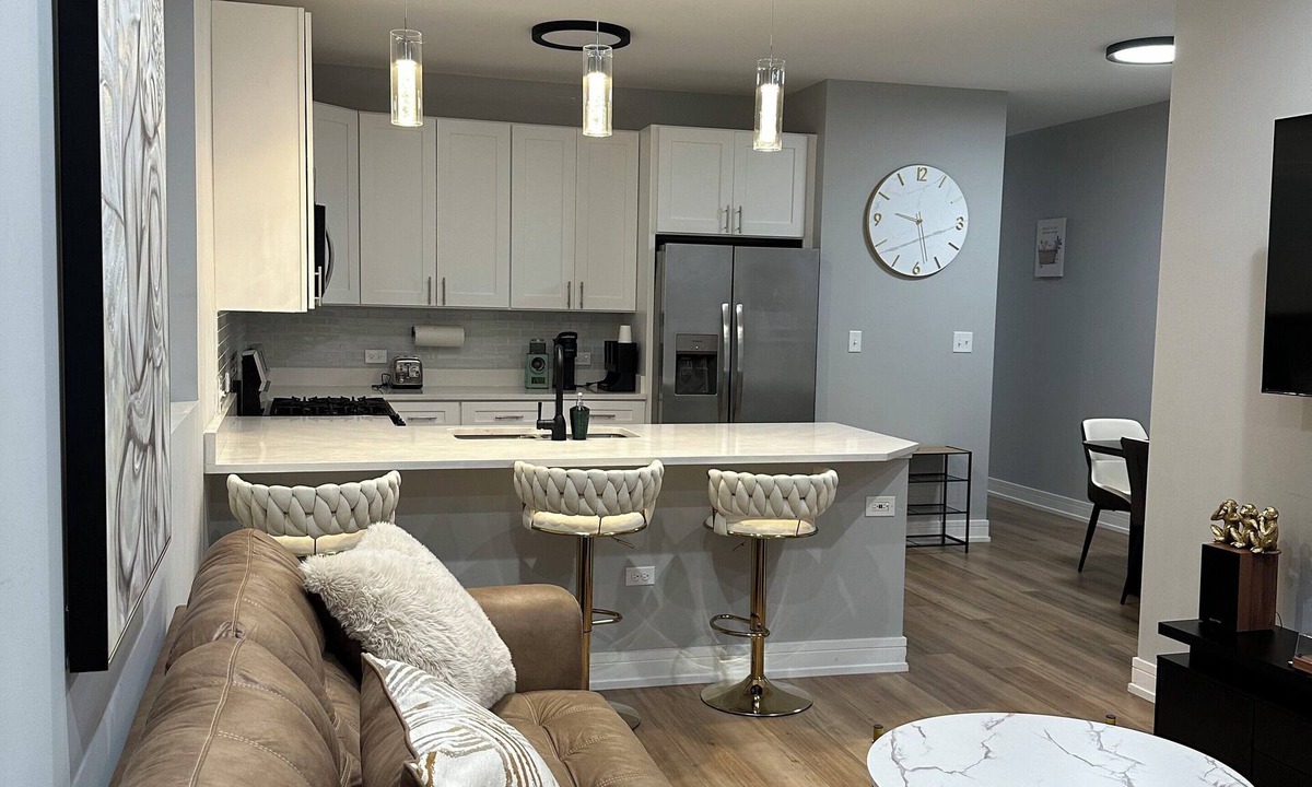 Grand Boulevard House | Breeze of Bronzeville Chicago: 3 bedroom 2 bath 9 mins from downtown chicago