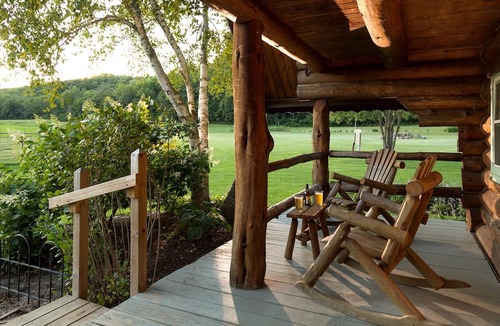 Sparta Cabin | Cozy Log Cabin for a Romantic Getaway near Sparta, Wisconsin
