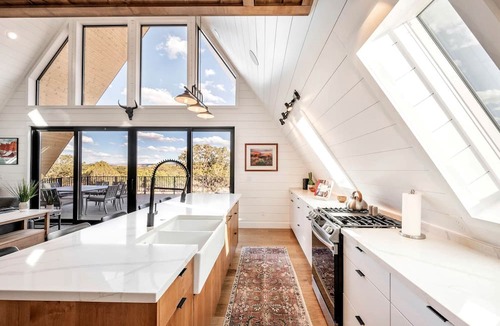 Torrey Cabin | Experience Pure Glamping on this A-frame Placed in the Middle of the Desert in Wayne County, Utah