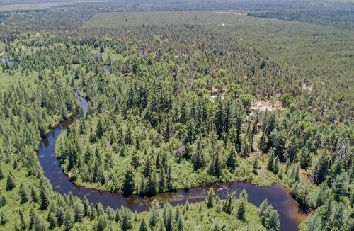 Grayling House | Hazel's Goose Creek Lodge - Private Riverfront!