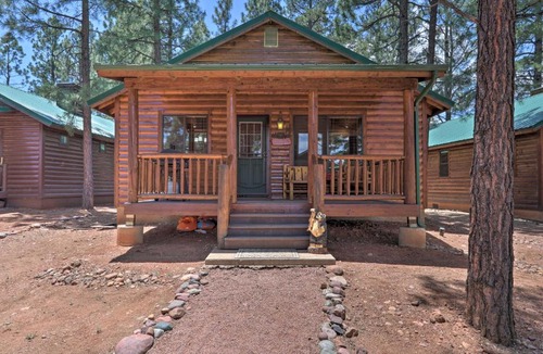 Heber House | Overgaard Cabin at Bison Ranch with Grill and Deck