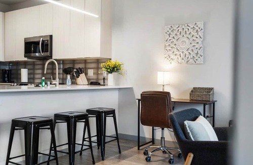 Madison Apartment | Poolside Apt with Garage & In-Unit Laundry
