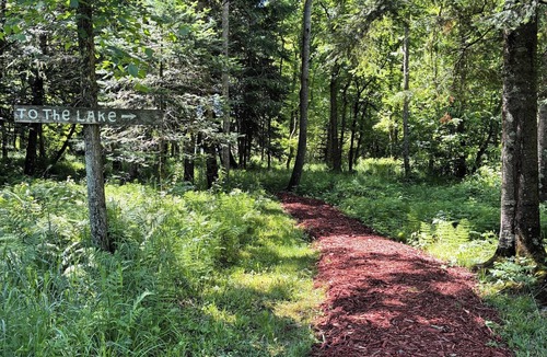 Park Rapids Cabin | Secluded Shipman Lake Cabin Fire Pit