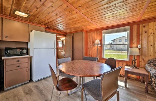 Houghton Lake Cabin | Waterfront Cabin with Kayaks, Dock & Fire Pit in Houghton Lake, Michigan