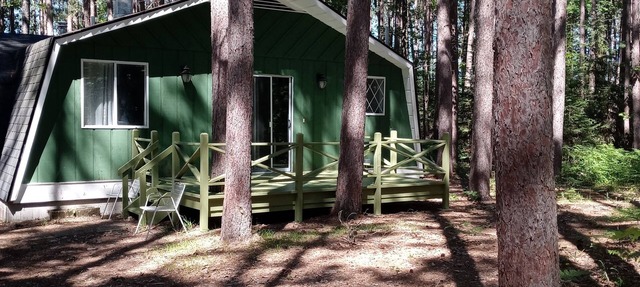 2bed Up North Cabin with hiking area -5 min to Au Sable river, orv trails & golf in Fairview