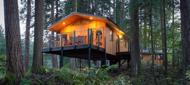 ADA Luxury Tree House in Heart of Washington in Stevenson