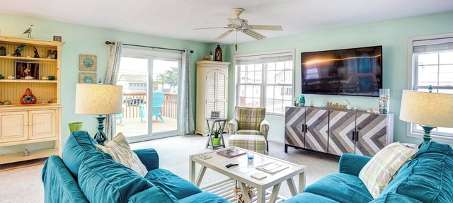 Bowers Beach Vacation Rental: 2 Blocks Away! in Frederica