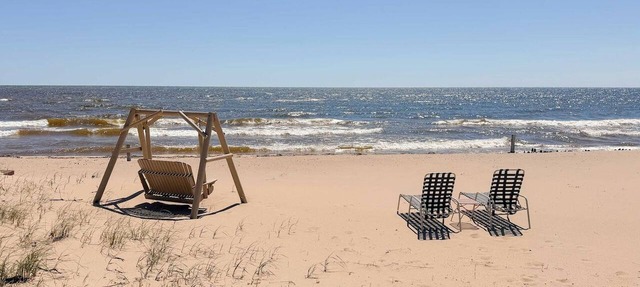 Charming Lake Huron Cottage | Pavilion & Firepit in Oscoda Township