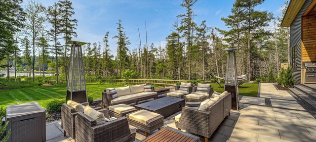 Chic Bellaire Home w/Outdoor Kitchen on Clam Lake in Bellaire