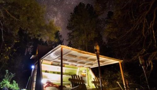Convertible A-Frame Glamping Cabin Zion National Park in Orderville