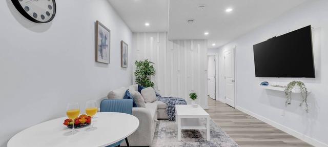 Cozy Basement Hideaway in Cornerstone – 10 Minutes from Calgary Airport in Calgary