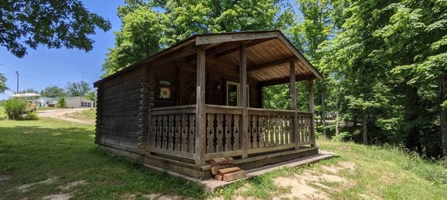 "Curly" Camping Cabin #3 | Pet Friendly in Jackson Township
