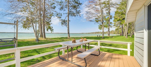 Dock + Fire Pit: Lakefront Lewiston Escape! in Lewiston