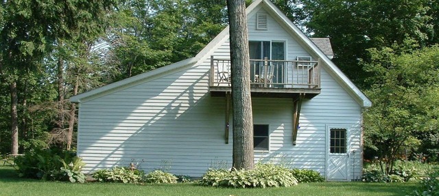Guest House on Secluded Shetland Creek ~ Quiet 20 Acres Of Beautiful Woods in Maple City