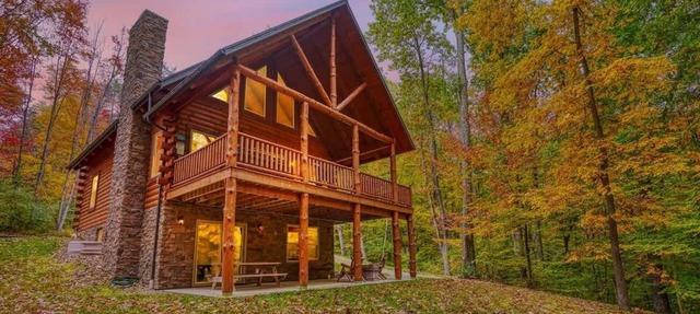 Hannah's Hideaway cabin at Trickle Creek in Logan