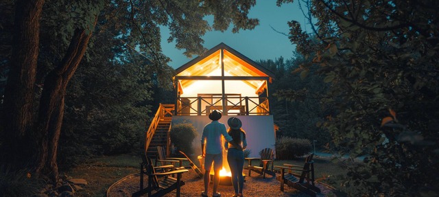 La DUNHAM LAKE CABIN - Lake, Vineyards, Cycling in Dunham