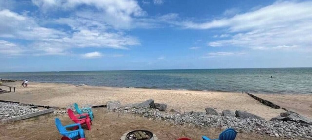 Lake Huron Beachfront · Game Room · Sleeps 10 in Oscoda