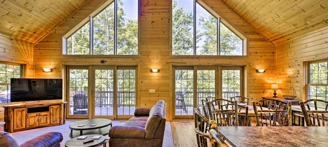 Lakefront Wisconsin Cabin with Boat Dock! in Birchwood