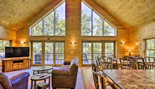 Lakefront Wisconsin Cabin with Boat Dock! in Birchwood