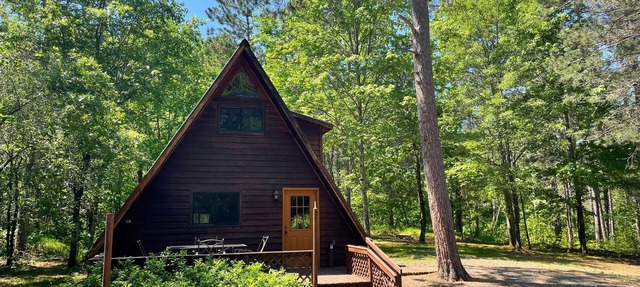 Norpine Aframe Cabin - Cabin in the woods in Barnes