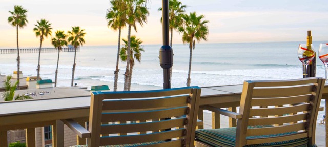 PENTHOUSE E310 1BEDROOM, 1.5 BATHS, 2 BALCONIES STRIKING OCEANSIDE PIER VIEW in Oceanside