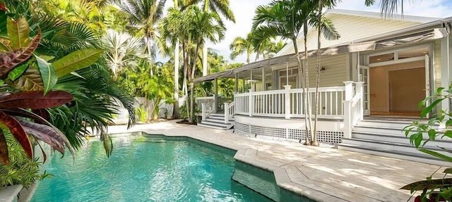 POOLSIDE PARADISE ~ Charming 3 BR/2Ba Home w/Pool! in Key West