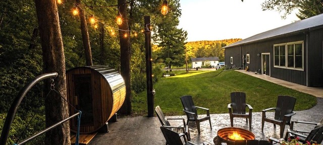 Rush Valley Lodge Sauna Game Room Rush River in Maiden Rock