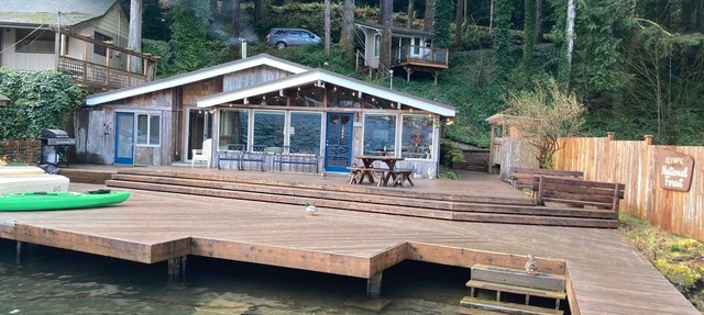 Rustic Lakefront Cabin with Bonus 'Tree House' - A Place to Unwind in Port Angeles