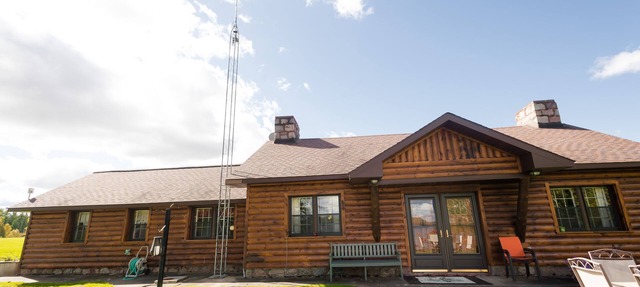 Rustic Log Cabin on Chicaugon Lake in Crystal Falls