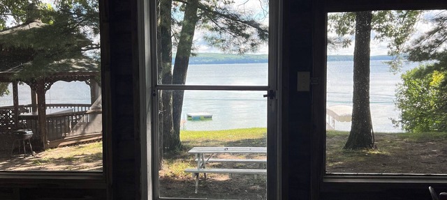 Rustic View Cabin sits on a 2.5 acres on beautiful Hubbard Lake. in Hubbard Lake