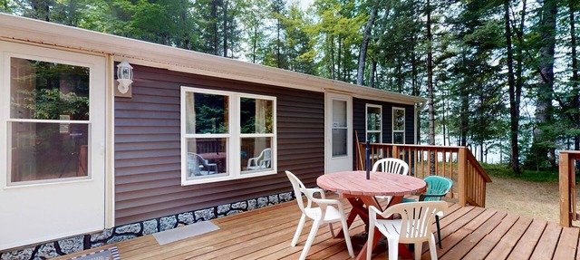 Serene Lakefront Home w/dock, gas grill, fire pit, WIFI, on ATV trail in Eagle River
