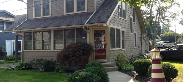 Spacious, Charming, Updated Lake House in Private Beach Community in Huron