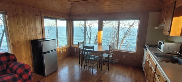 Superior Reflections Cabin #2 on Lake Superior in Schroeder