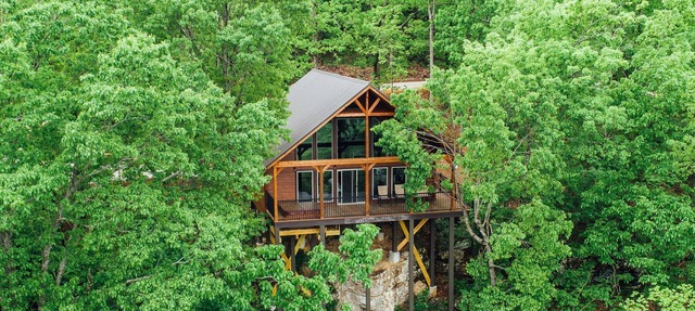 The Foxfire Cabin - Tree-top Getaway in Ponca