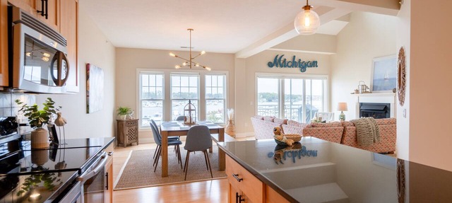 Two Story Upscale Condo w/Amazing Lake Views in Spring Lake