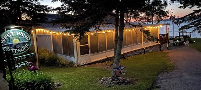 Vacation Stay at Hubbard Lake Air-Conditioned Lakefront Mobile Home in Hubbard Lake