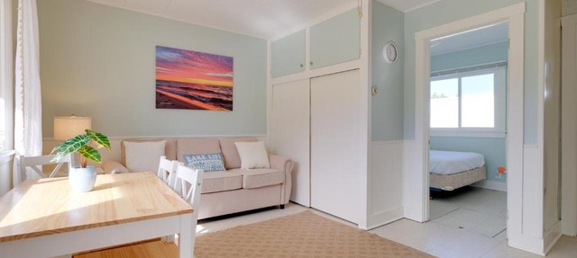 Waterfront Lake Huron Condo at Sunrise Side Resort in Greenbush