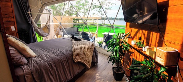 Wilderness Dome Accommodations in Antigonish