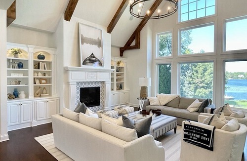 Navarre House | Lake Minnetonka, Maple Ridge Manor-Sleeps 18, Lake, Dock & Private Pool & spa