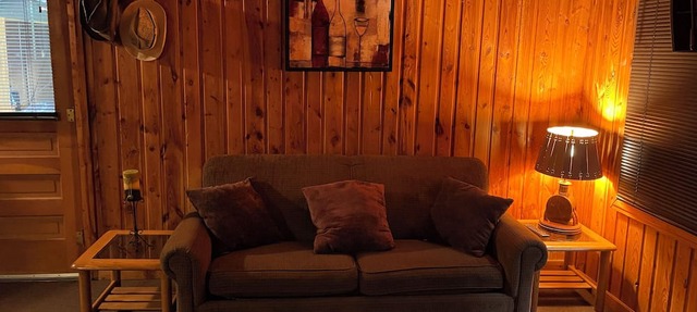 Cozy cabin with backyard stream close to Au Sable River and the best ATV trails in Mio